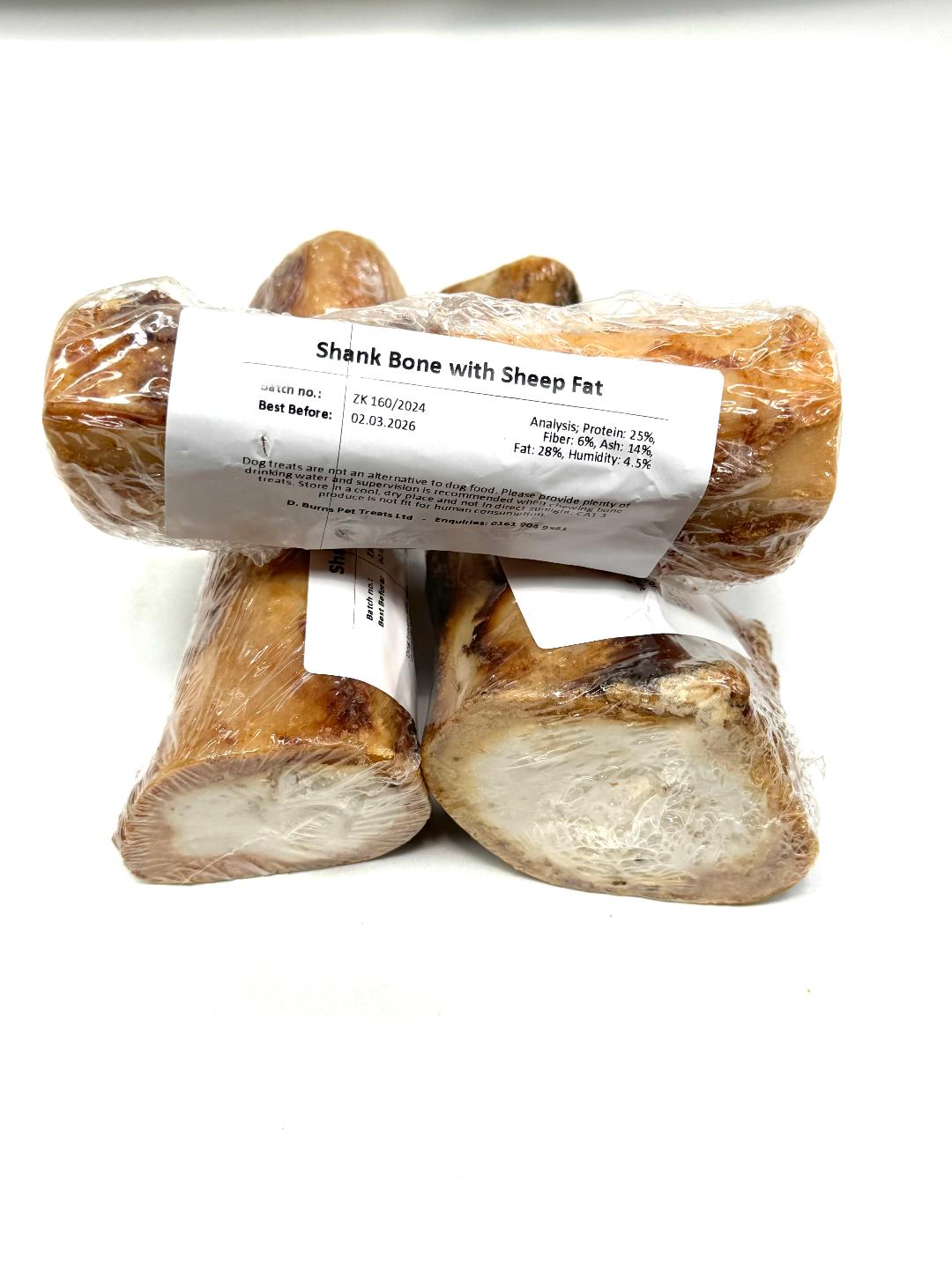 Shank and sheep fat protein bone (15cm)